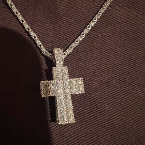 SWAROVSKI  Silver Clear Hardware Swarovski Crystal Necklace